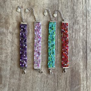 Armband facet geweven